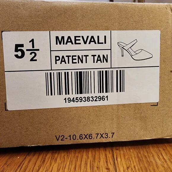 Journee Collection Womens Mae Tan Patent 5.5M - B034 - Picture 9 of 10